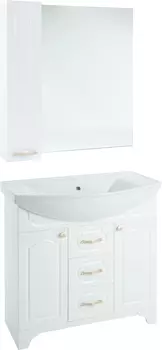 Мебель для ванной Bellezza Тиффани 85 белая