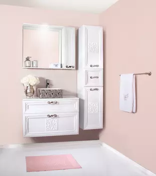 Мебель для ванной Бриклаер Адель 85 со столешницей