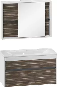 Мебель для ванной Edelform Belle 100 макассар