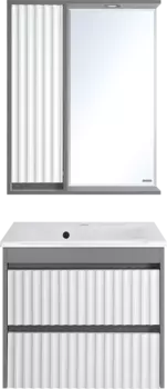 Мебель для ванной комнаты Brevita Balaton 65, комбинированная
