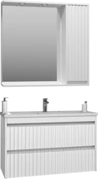 Мебель для ванной комнаты Brevita Balaton 90, белая