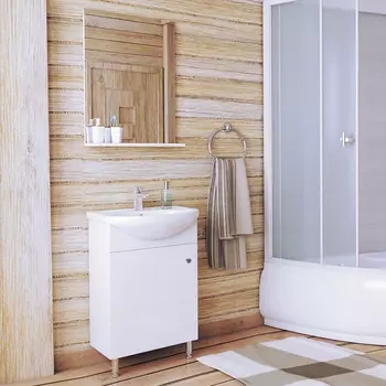 Мебель для ванной комнаты Grossman Eco Line Эко 52 3 в 1, белая