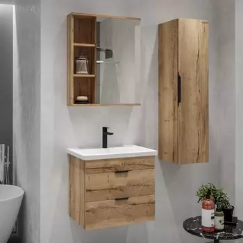 Мебель для ванной комнаты Grossman Форта 60 дуб галифакс