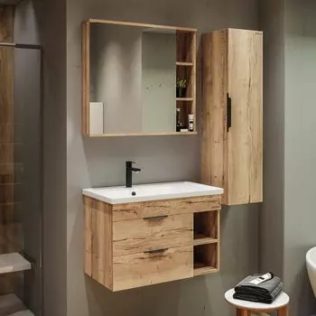 Мебель для ванной комнаты Grossman Форта 80 дуб галифакс