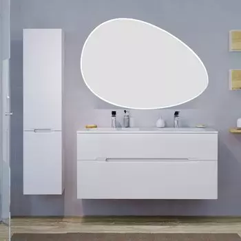 Мебель для ванной комнаты Jorno Modul 120, зеркало STWORKI Скаген