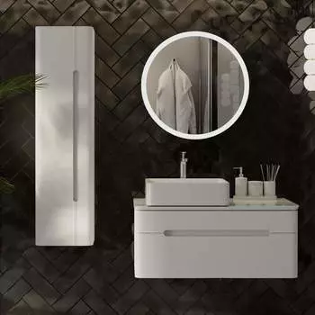 Мебель для ванной комнаты Jorno Shine 90 подвесная