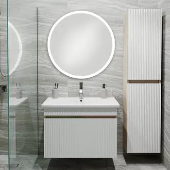 Мебель для ванной комнаты Runo Модена 75 крафтовый дуб