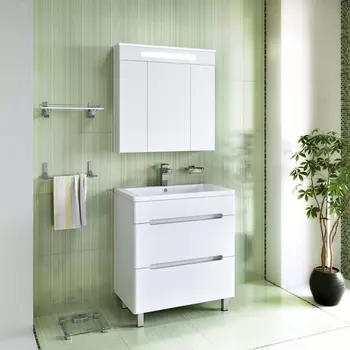 Мебель для ванной комнаты Runo Парма 75 напольная