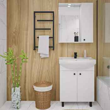 Мебель для ванной комнаты Runo Римини 65 белая