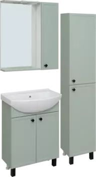 Мебель для ванной комнаты Runo Римини 65 мята