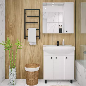 Мебель для ванной комнаты Runo Римини 75 белая