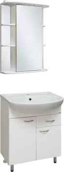 Мебель для ванной комнаты Runo Уют 60 с 1 ящиком