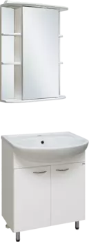 Мебель для ванной комнаты Runo Уют 60 белая