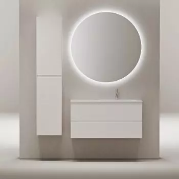 Мебель для ванной комнаты Sancos Folk 100 R bianco