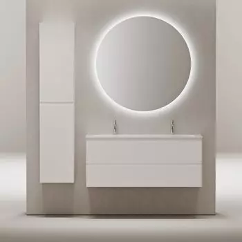 Мебель для ванной комнаты Sancos Folk 120 на двоих, bianco