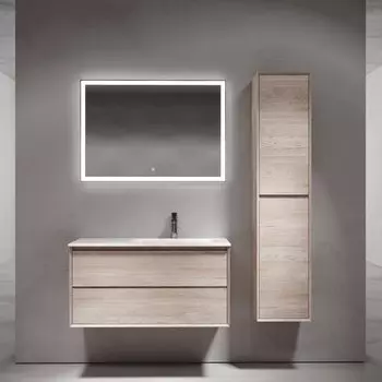 Мебель для ванной комнаты Sancos Marmi 2.0 100 R дуб галифакс натуральный