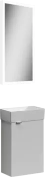 Мебель для ванной комнаты Sancos Mini 35 R подвесная, белый глянец
