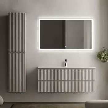 Мебель для ванной комнаты Sancos Snob R 120 см, doha soft, раковина CN7017