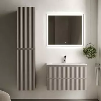 Мебель для ванной комнаты Sancos Snob R 80 см, doha soft