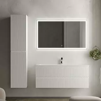 Мебель для ванной комнаты Sancos Snob R 120 см, bianco, раковина CN7017