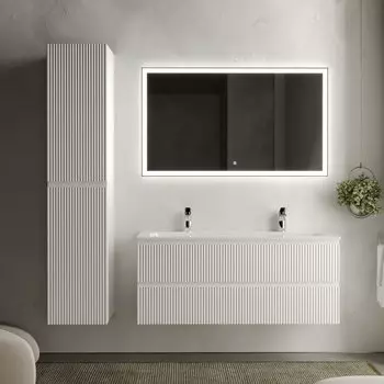 Мебель для ванной комнаты Sancos Snob R 120 см, bianco, раковина CN7016