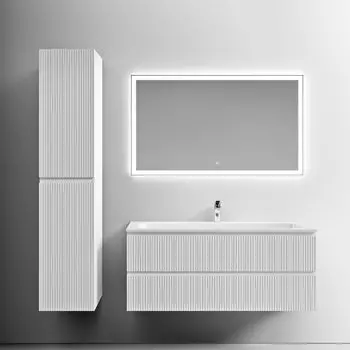 Мебель для ванной комнаты Sancos Snob T 120 см, bianco, раковина CN7017