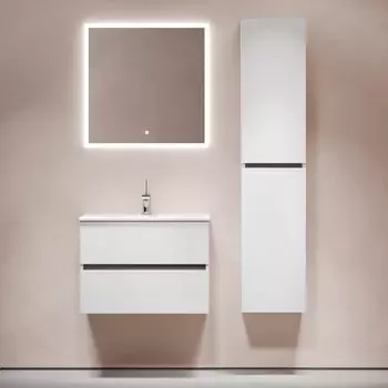 Мебель для ванной комнаты Sancos Urban 70 белый глянец, раковина белая