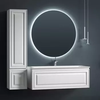 Мебель для ванной комнаты Sancos Very 120 bianco, раковина CN7017