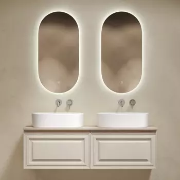 Мебель для ванной комнаты Sancos Very 140 beige soft, столешница бежевая TT140A2, раковина CN6075