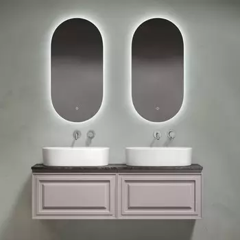 Мебель для ванной комнаты Sancos Very 140 doha soft, столешница черный мрамор TT140A1, раковина CN6075