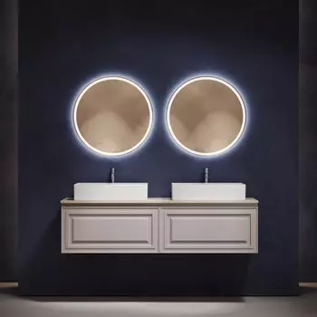 Мебель для ванной комнаты Sancos Very 160 doha soft, столешница бежевая TT160A2X, раковина CN6070