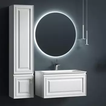 Мебель для ванной комнаты Sancos Very 80 bianco