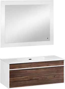 Мебель для ванной комнаты STWORKI Вестервик 100 орех каньон