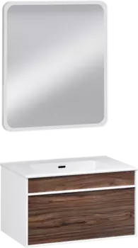 Мебель для ванной комнаты STWORKI Вестервик 70 орех каньон