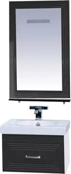 Мебель для ванной Misty Европа 50 черная эмаль