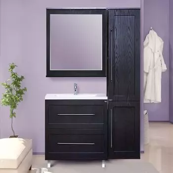 Мебель для ванной Misty Марта 70 напольная, венге