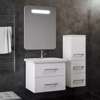 Комплект мебели подвесной Opadiris Арабеско 70 белый