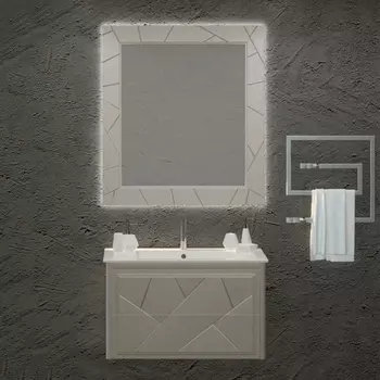 Мебель для ванной Opadiris Луиджи 70 серая