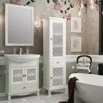 Комплект мебели Opadiris Омега 65 бежевый матовый