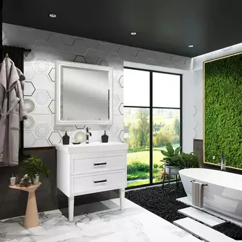 Мебель для ванной Opadiris Вегас 80 белая