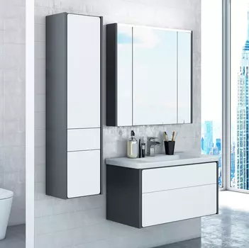 Мебель для ванной Roca Ronda 70 белый глянец, антрацит