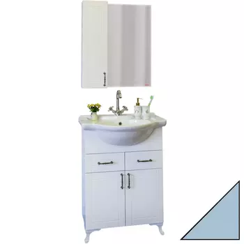 Комплект мебели напольный Sanflor Глория 65 серый