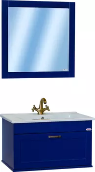Мебель для ванной Sanflor Ванесса 75 подвесная, индиго