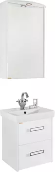 Мебель для ванной Vod-Ok Мона 50 с ящиками, белая