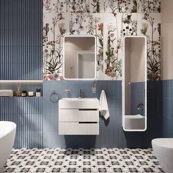 Мебель для ванной VOQ Drop 60 ultra white