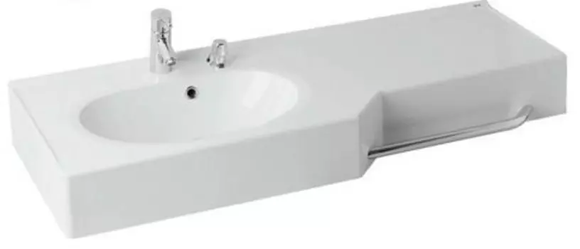 Мебельная раковина Акватон Отель 127 см (1A70113WOT01L)