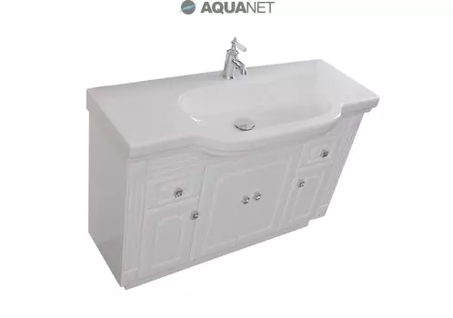 Мебельная раковина Aquanet Фредерика 122 см (00182009)