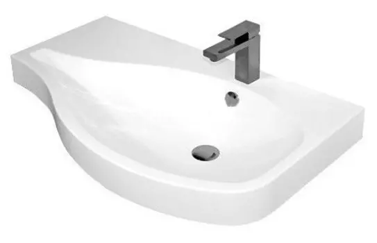 Мебельная раковина Aquanet Сопрано 95 R