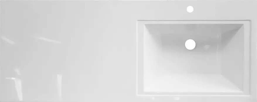 Мебельная раковина Style Line Даллас 130 правая белая