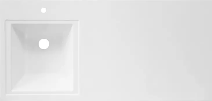 Мебельная раковина Style Line Даллас 100 левая белая